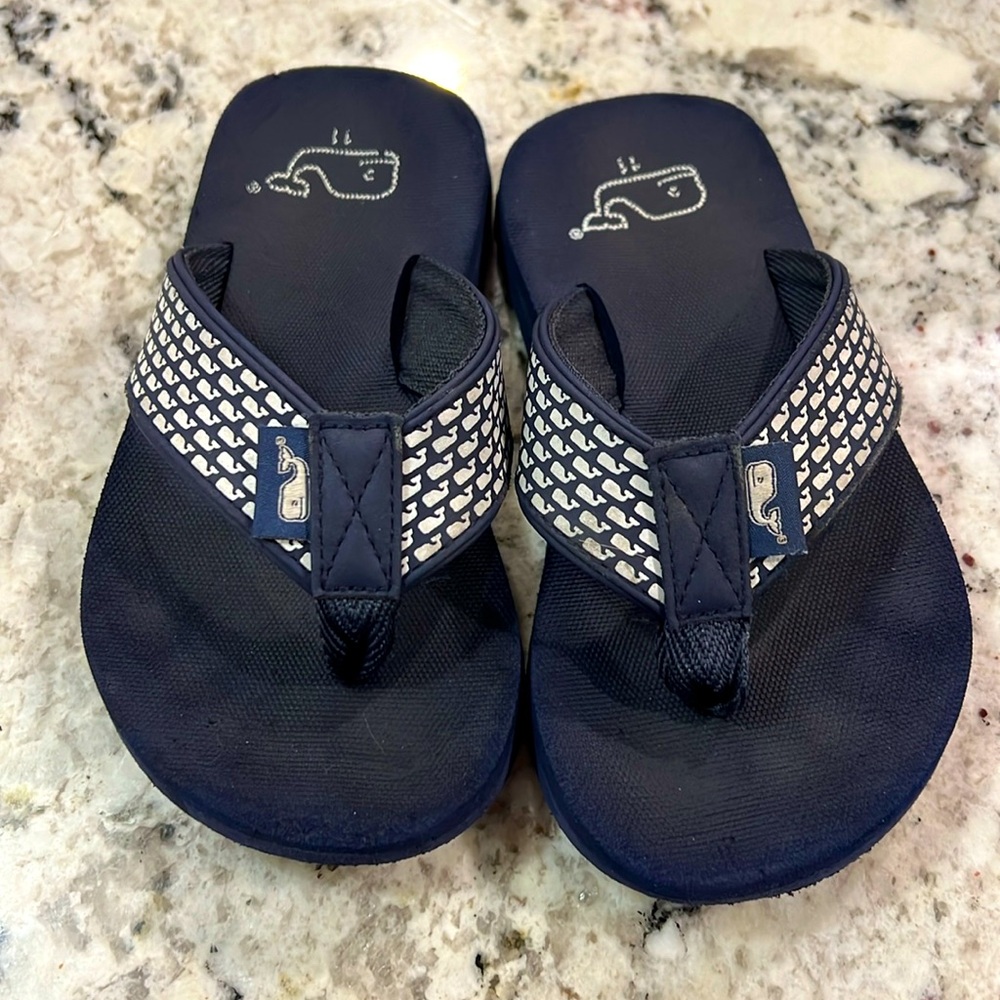 Vineyard Vines Toddler Flip Flops Sz 11